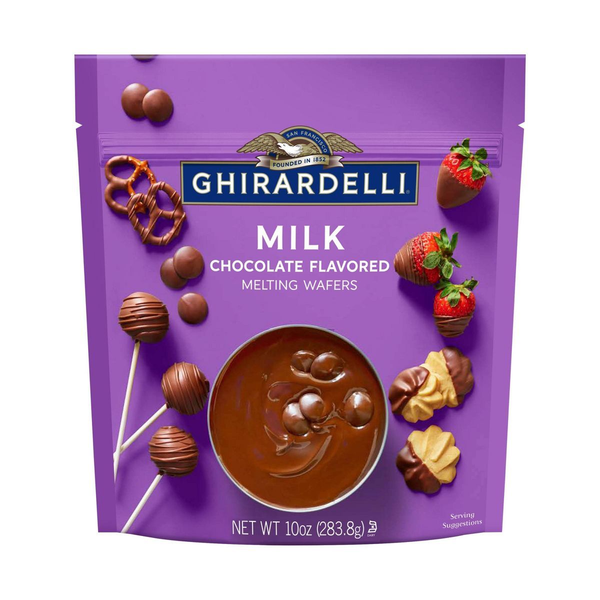 Ghirardelli Milk Chocolate Flavored Melting Wafers - 10oz | Target