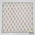 Punch Pink, Uniform Green Indian Floral Hand Block Printed Pure Cotton Cloth Napkins, Wedding Res... | Walmart (US)