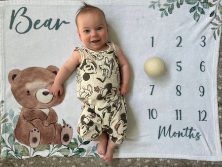 Our sweet bear is four months old! 🐻

#LTKfamily #LTKfindsunder50 #LTKbaby