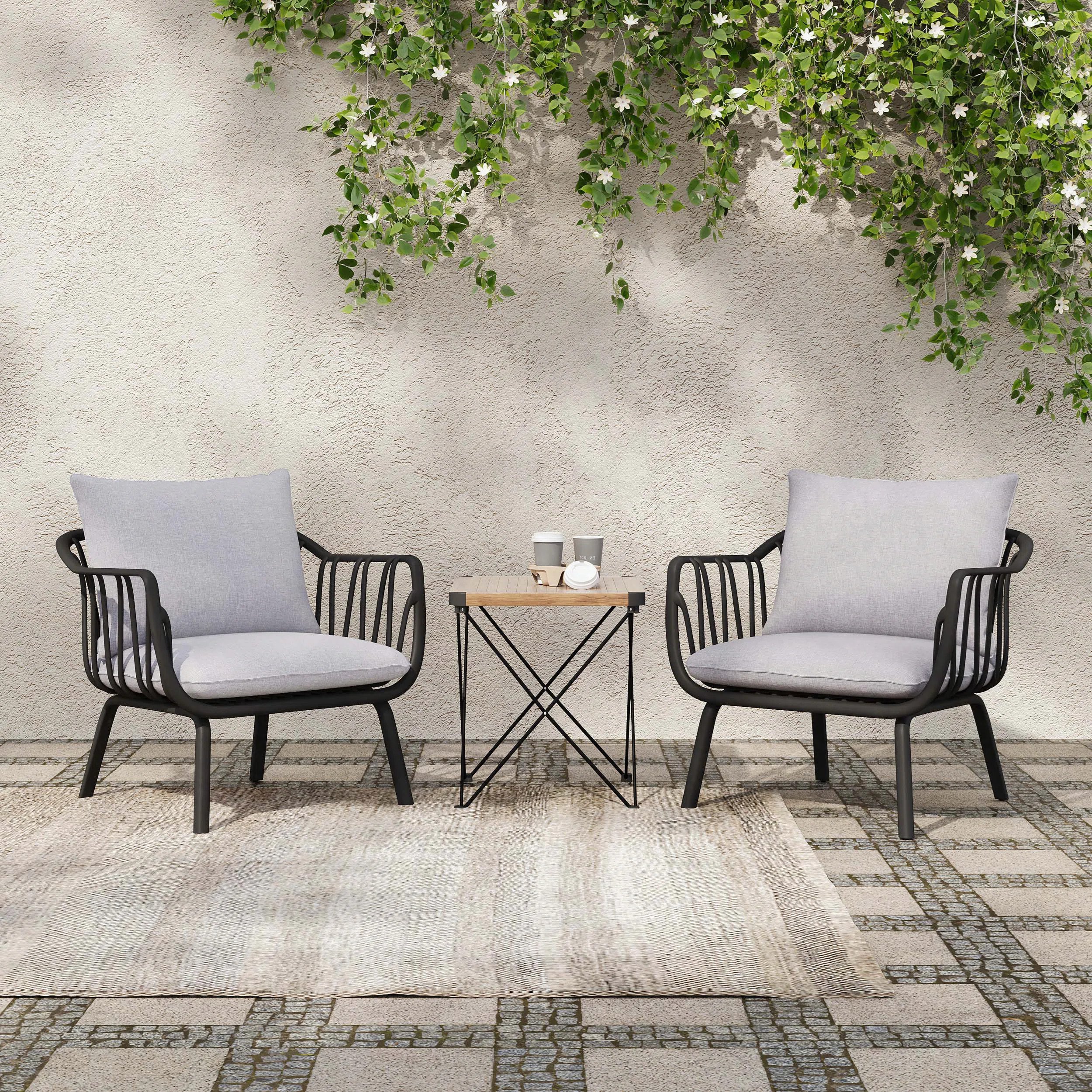 George Oliver Huron Outdoor Pp Club Chair & Reviews | Wayfair | Wayfair North America