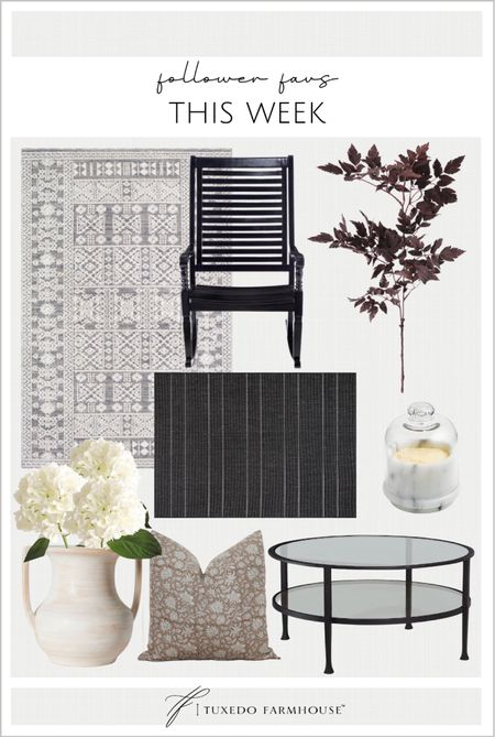 Follower favorites in home decor and furniture this week. 

Outdoor rugs, outdoor rockers, fall stems, fall florals, coffee tables, vases, pillows  

#LTKFind #LTKSeasonal #LTKhome