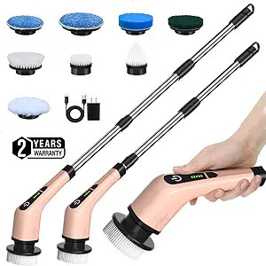 Leebein Electric Spin Scrubber, Cordless Powerful Scrub Brush for Cleaning Bathroom, Kitchen, Sho... | Amazon (US)