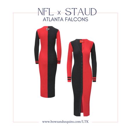 Staud x NFL: Atlanta Falcons

Red + Black Colorblocked Sweater Dress ❤️🖤

So cute for football game day! 🏈

#LTKSeasonal #LTKstyletip