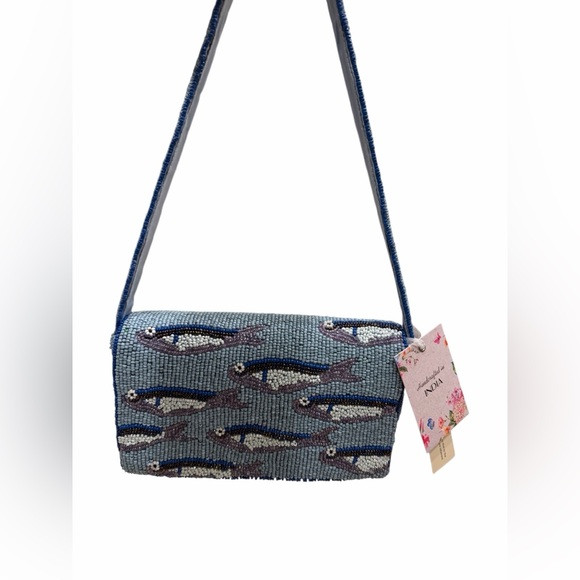 Handmade in India Beaded Sardines Shoulder Bag | Poshmark