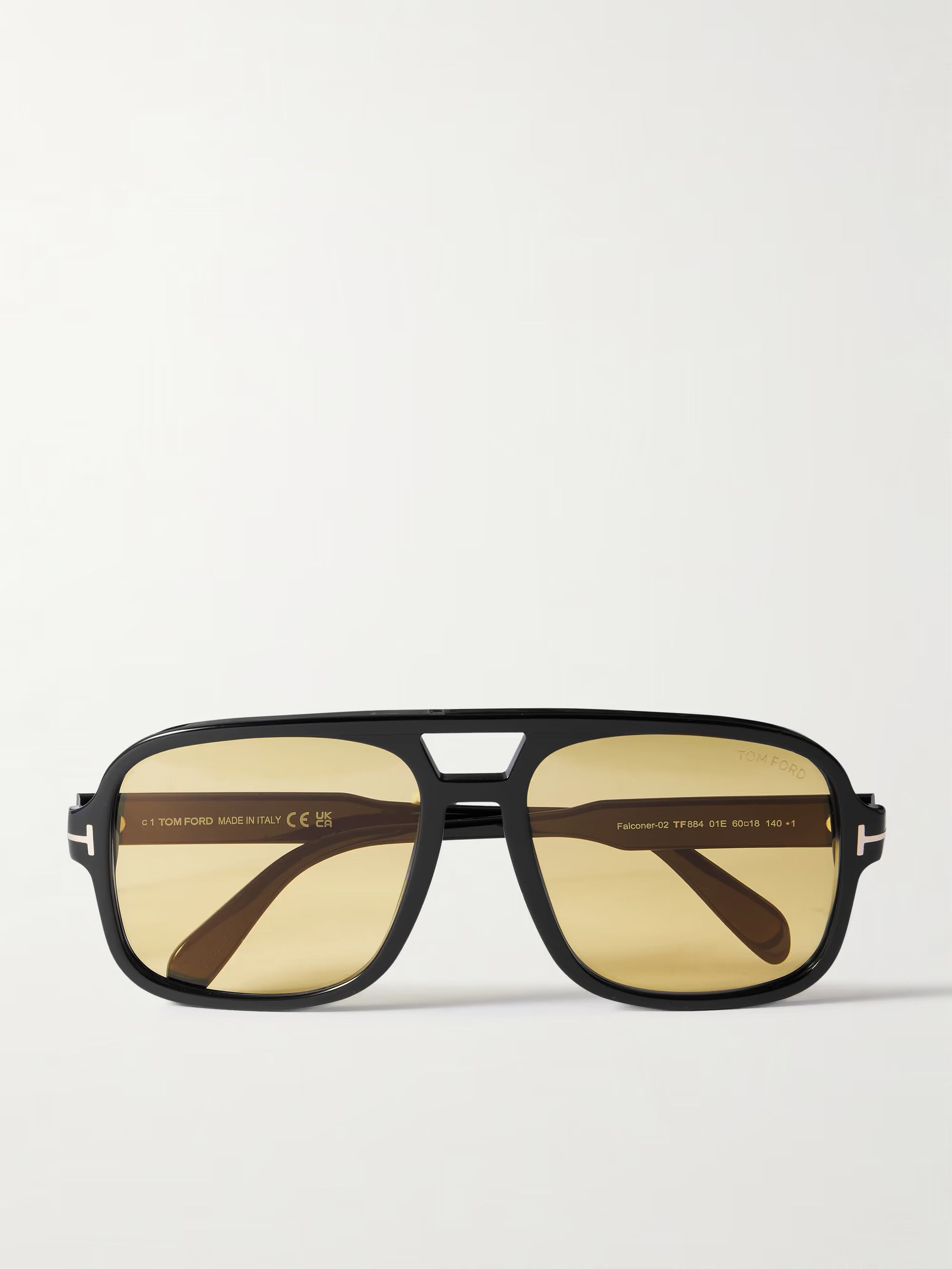 Falconer aviator-style acetate and gold-tone sunglasses | NET-A-PORTER APAC