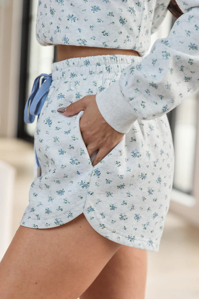 Aileen Floral Shorts | Pink Lily