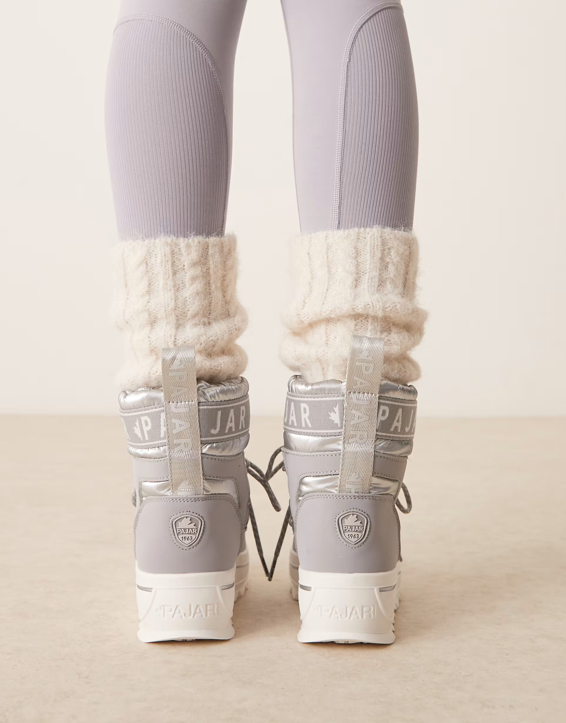Pajar Galaxy moon boots in silver | ASOS (Global)