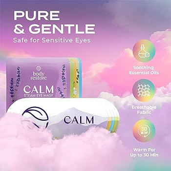 Body Restore Heated Eye Mask for Dry Eyes 5 Pack – Mothers Day Gifts for Mom, Self Heating Warm Compress, Birthday Gifts for Women, Relaxation – Variety | Amazon (US)