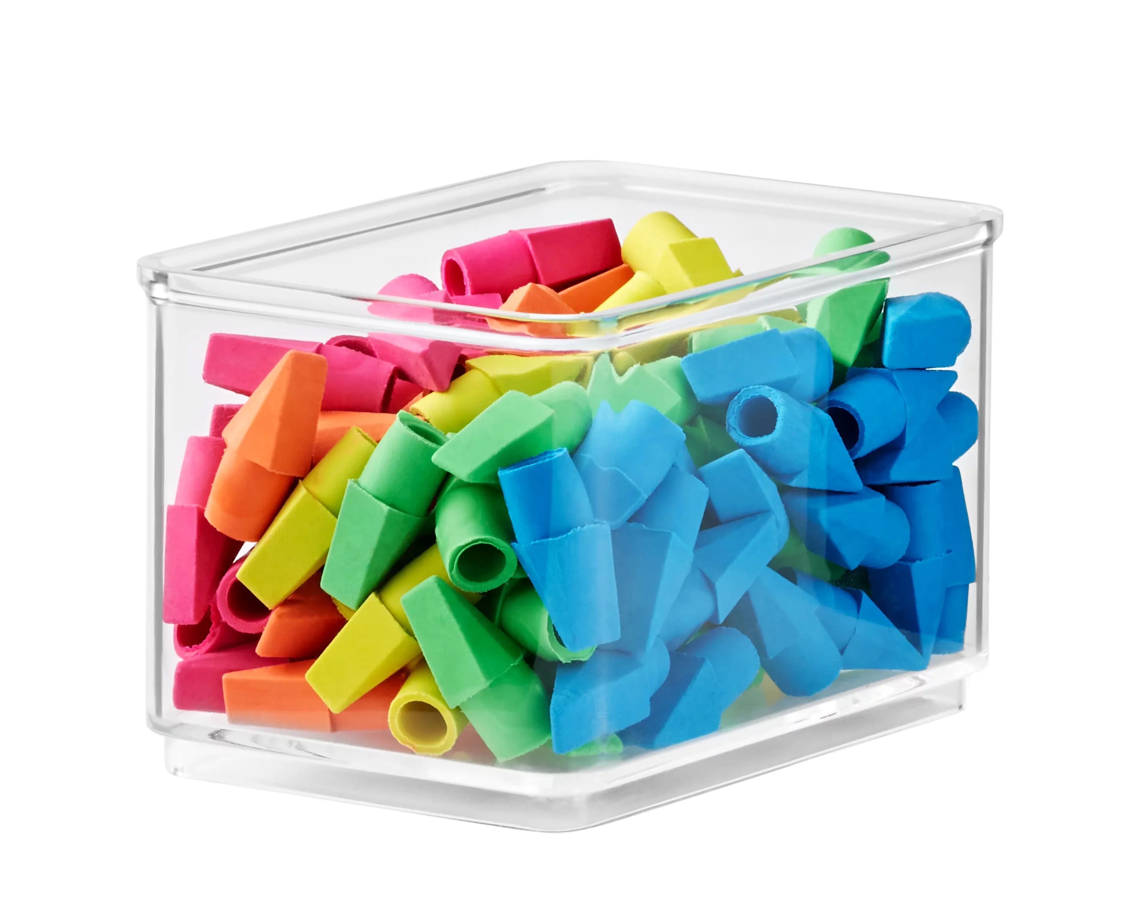 The Home Edit Small Clear Storage Bin Organizer Inserts, 2 Piece, 4.68" x 2.95" x 3.12" | Walmart (US)