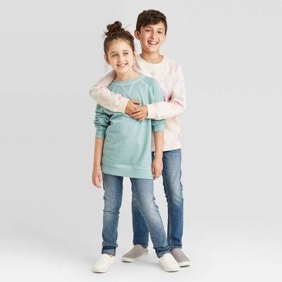 Kids' French Terry Pullover Sweatshirt - Cat & Jack | Target