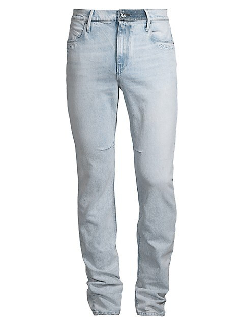 Bryant Embroidered Skinny Jeans | Saks Fifth Avenue