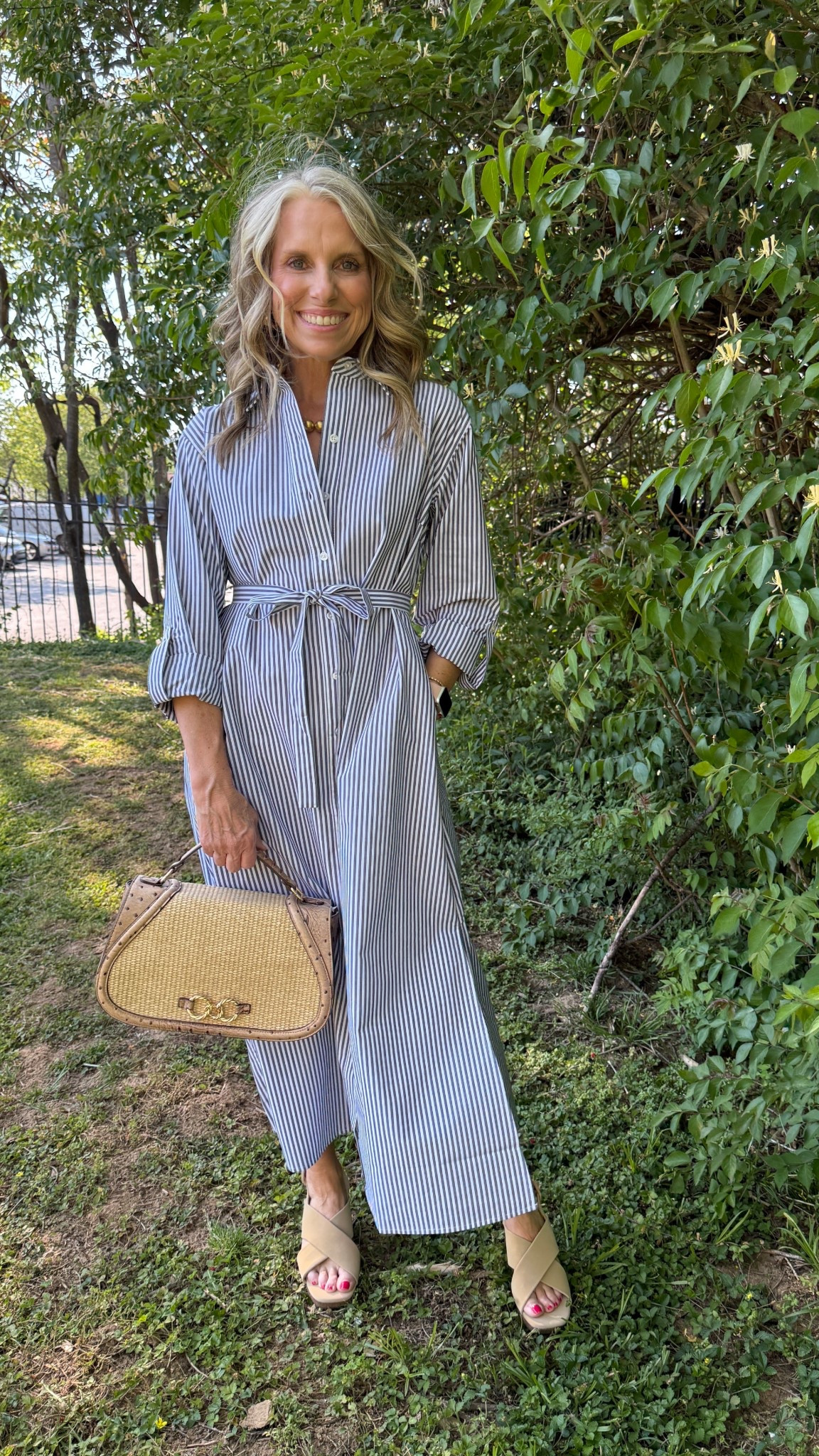 Lightweight shirt dress would also be a great swim cover 

#LTKgrwm #LTKWorkwear #LTKOver40