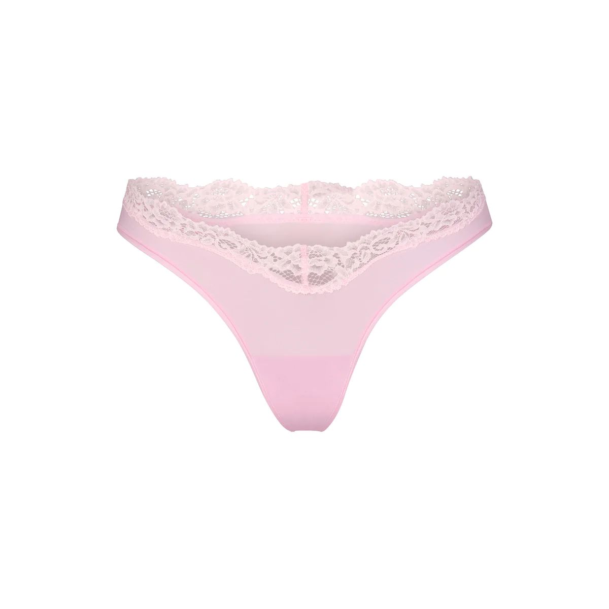 FITS EVERYBODY LACE DIPPED THONG | CHERRY BLOSSOM TONAL | SKIMS (US)