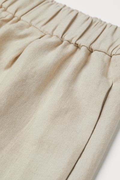 Linen-blend Shorts | H&M (US + CA)
