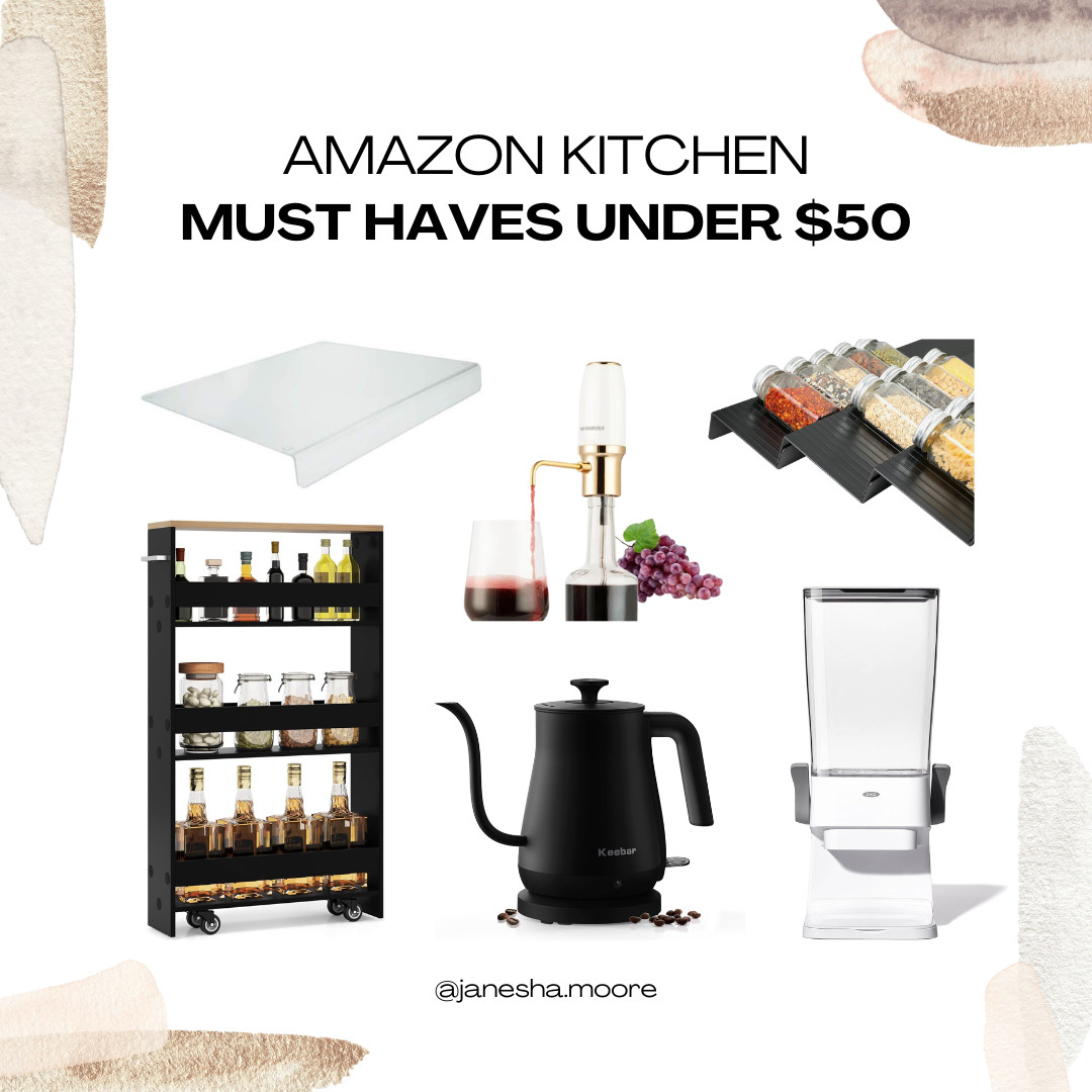 Amazon Kitchen Must-Haves Under $50 

 #LTKHome #LTKFindsUnder50