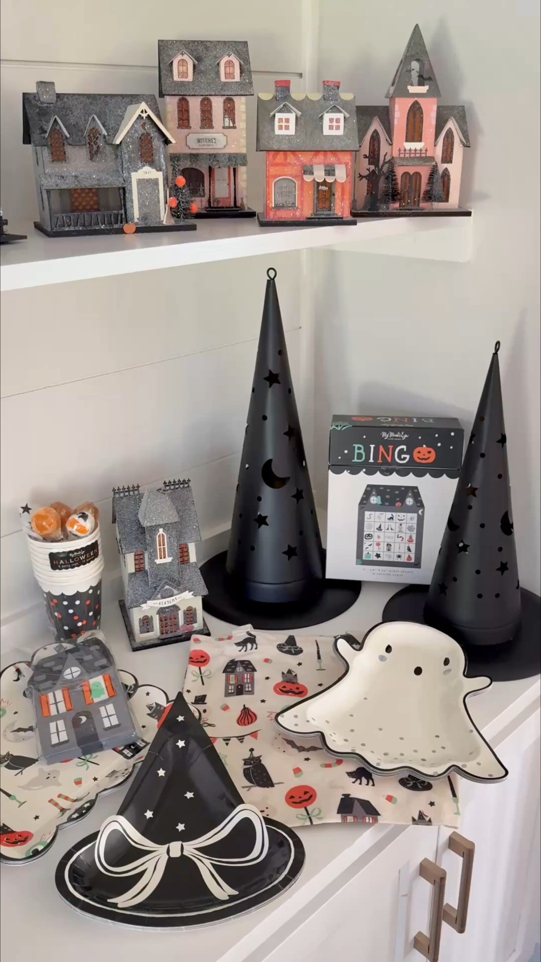 Code RACHEL10 for 10% off!😍 
My Mind’s Eye halloween decor, Halloween paper goods, halloween party, haunted houses, whimsical halloween decor, cute halloween decor, halloween village

My Mind’s Eye always has the CUTEST seasonal decor, party and paper goods!😍 they have so many cute Halloween collections!👻 their glitter haunted houses are my fav!!🕸️ SO cute for your shelves, mantel, tablescapes, etc!🎃 

#LTKFamily #LTKHome #LTKParties
