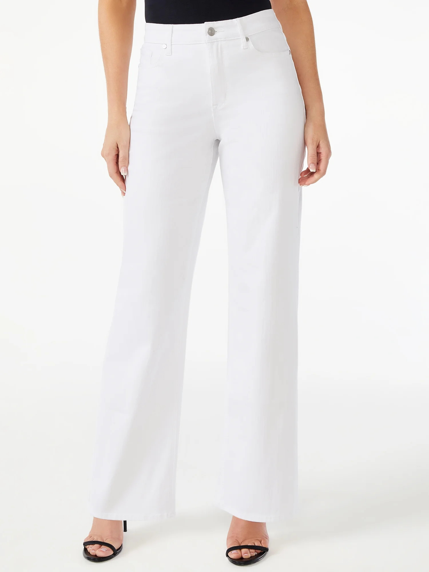 Sofia Jeans Women's Diana Super High Rise Palazzo Wide Leg Jeans | Walmart (US)