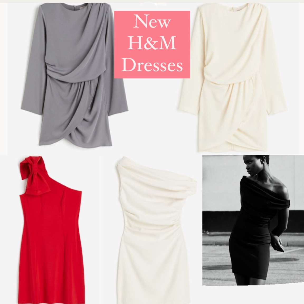 New H&M dresses, dresses, event dresses, holiday dress, Christmas dress, nye dress 

#LTKHoliday #LTKSeasonal #LTKfindsunder50