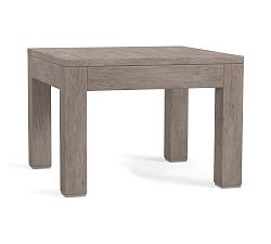 Indio Eucalyptus Square Outdoor Side Table (21") | Pottery Barn (US)