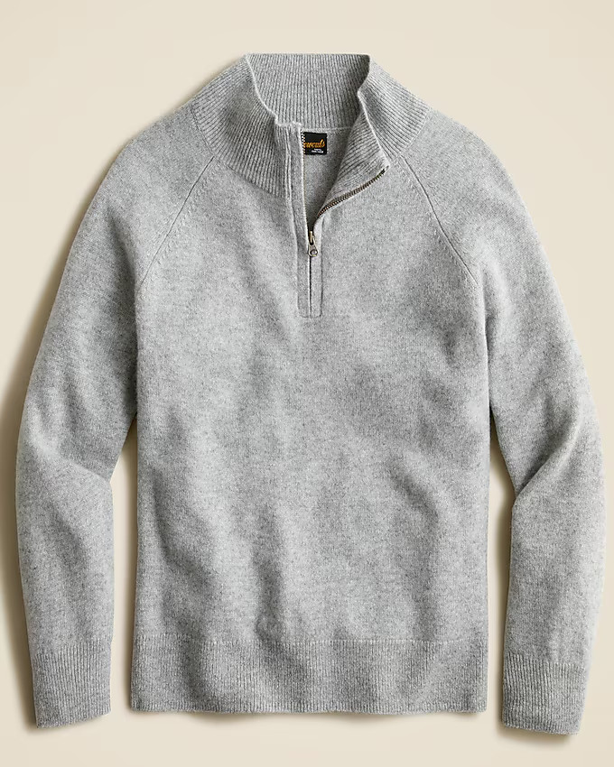 Kids' cashmere half-zip sweater | J. Crew US