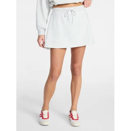 No Boundaries Fleece Drawstring Skort Women’s Sizes XXS-XXL | Walmart (US)