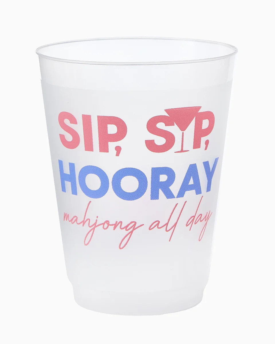 Oh My Mahjong - Sip Sip Hooray Cups | Jones & Daughters