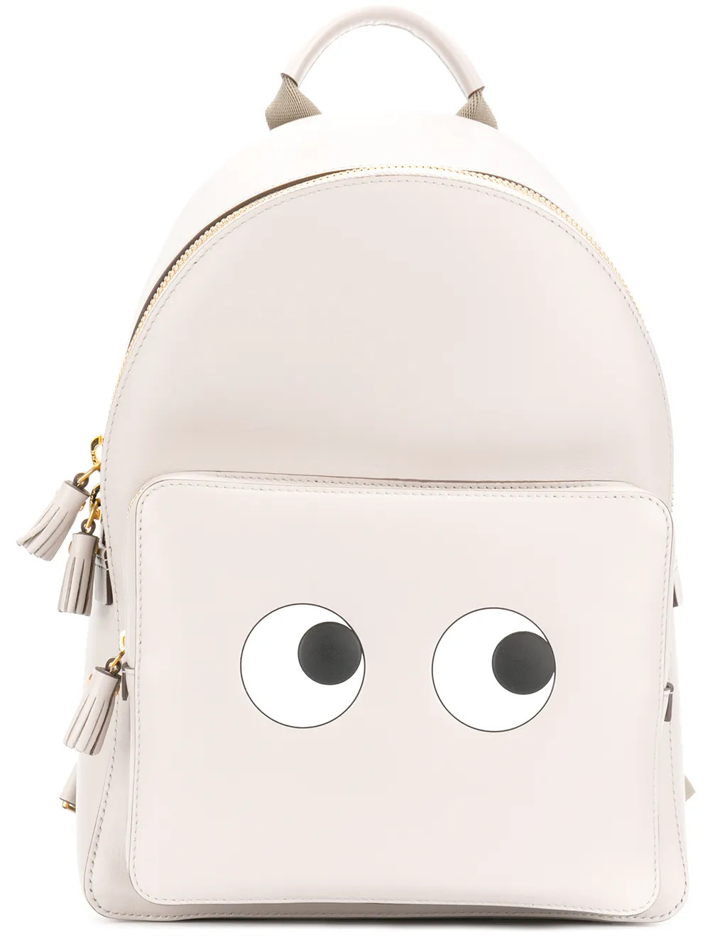 Anya Hindmarch Eyes backpack - Grey | FarFetch Global