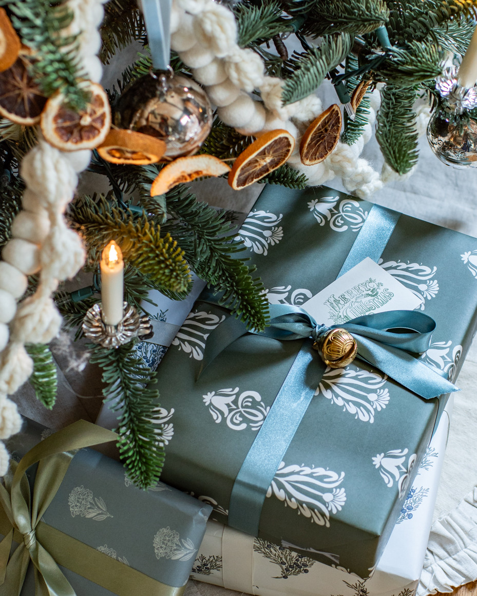 I love using versatile wrapping paper that will work for Christmas, birthdays, weddings, and beyond.  I also linked to some favorite ribbons... 

 #LTKHoliday #LTKSeasonal #LTKHome