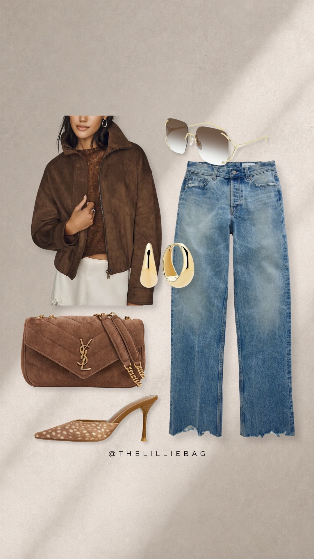 OMG my jeans are 25% off and this is a rare deal! Another must grab this faux suede bomber 🤏🏼🤏🏼🤏🏼🤎🤎🤎! 3 colors- I’m in small. 
OBSESSED! Feels like a sweatshirt on! 

Fall style, jacket. Fall top. Suede jacket. Brown. Baggy jeans.

#LTKSeasonal #LTKSaleAlert #LTKootd