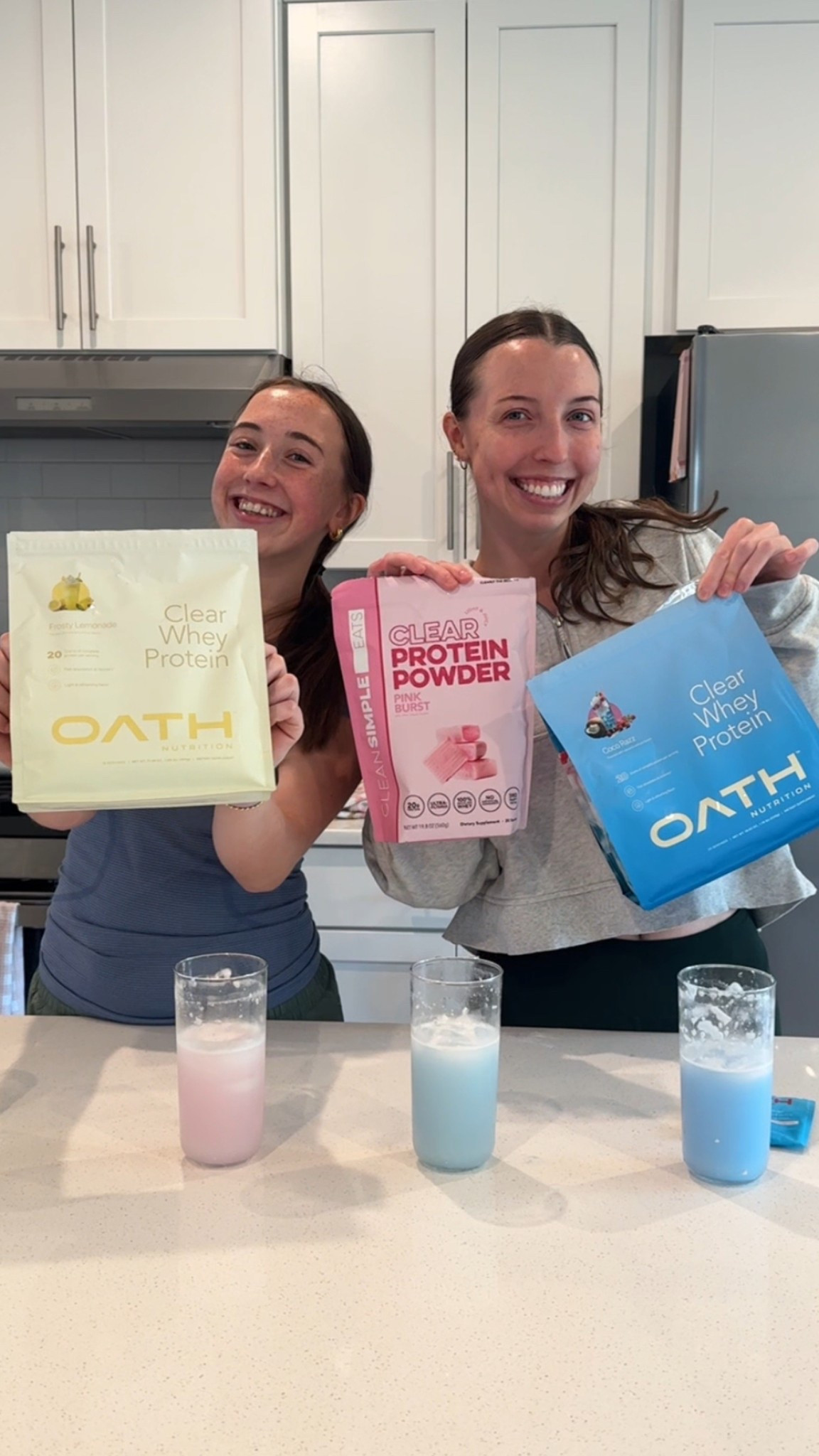 Our favorite clear protein powders 💛🩵🩷

#LTKActive