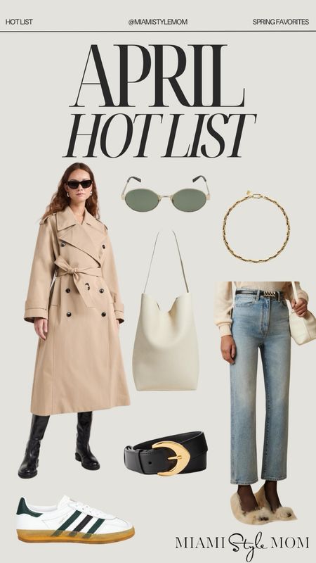 April hot list!!🤍🤍

April hot list. Closet essentials. Spring fashion. Denim. Trench coat.  

#LTKstyletip #LTKitbag #LTKSeasonal