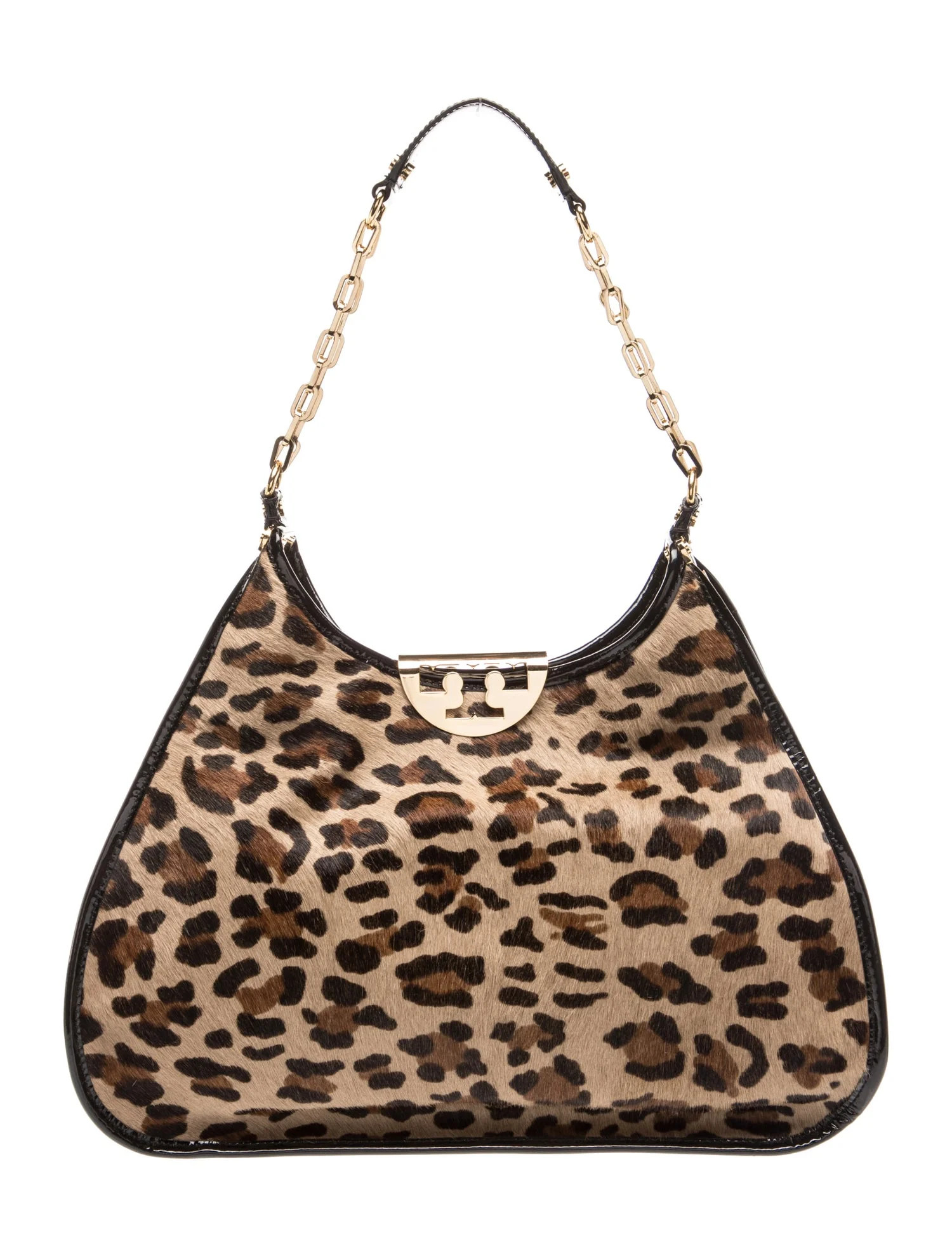 Tory Burch Calf Hair Shoulder Bag - Neutrals Shoulder Bags, Handbags - WTO820015 | The RealReal | The RealReal