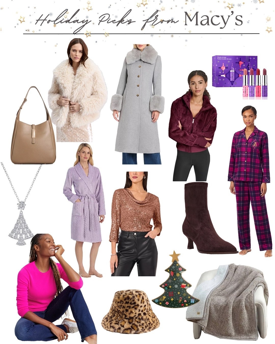 Here are my favorite Macy’s holiday picks - all on sale today for Black Friday! 

And make sure to check out my recent post on one of my favorite Macy’s outfits! 

#LTKGiftGuide #LTKCyberWeek #LTKHoliday