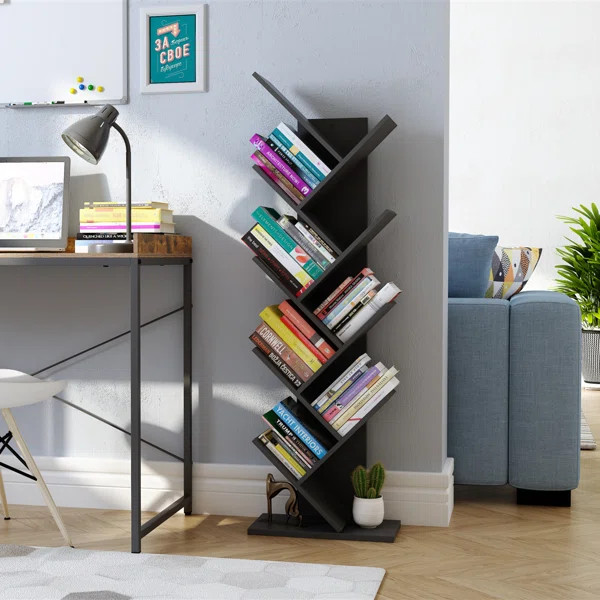 Amiogho 49.8'' H x 15.8'' W Standard Bookcase | Wayfair North America
