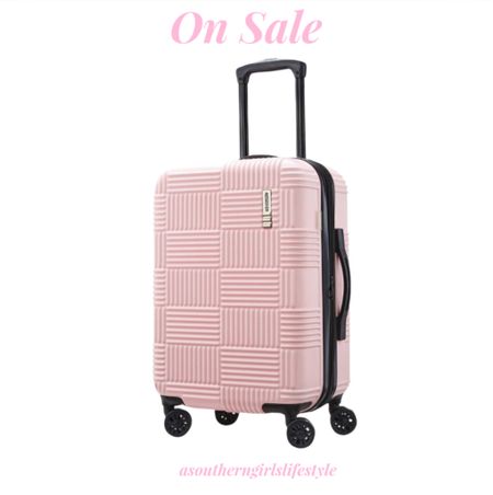 My Pink Carry On Suitcase is on Sale in time for Summer travels! Comes in 8 more colors! 

I have the matching large as well! 

American Tourister. Target. Vacation. Luggage  

#LTKStyleTip #LTKTravel #LTKFindsUnder100