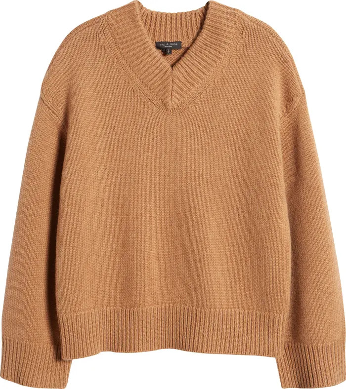 Danica Wool & Cashmere V-Neck Sweater | Nordstrom Rack