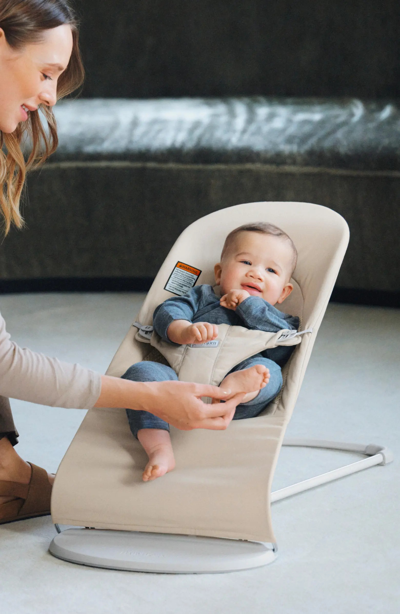 Bouncer Bliss Convertible Quilted Baby Bouncer | Nordstrom