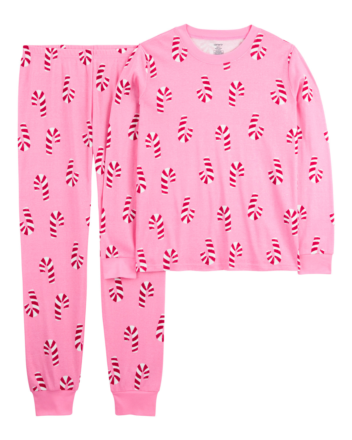 Adult 2-Piece Christmas Candy Cane 100% Snug Fit Cotton Pajamas - Carter's | Carter's | Carter's Inc
