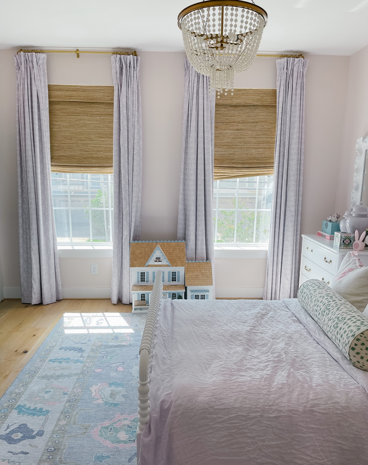 Harper’s new curtains c/o Pepper Home! They’re totally custom and so beautiful! 