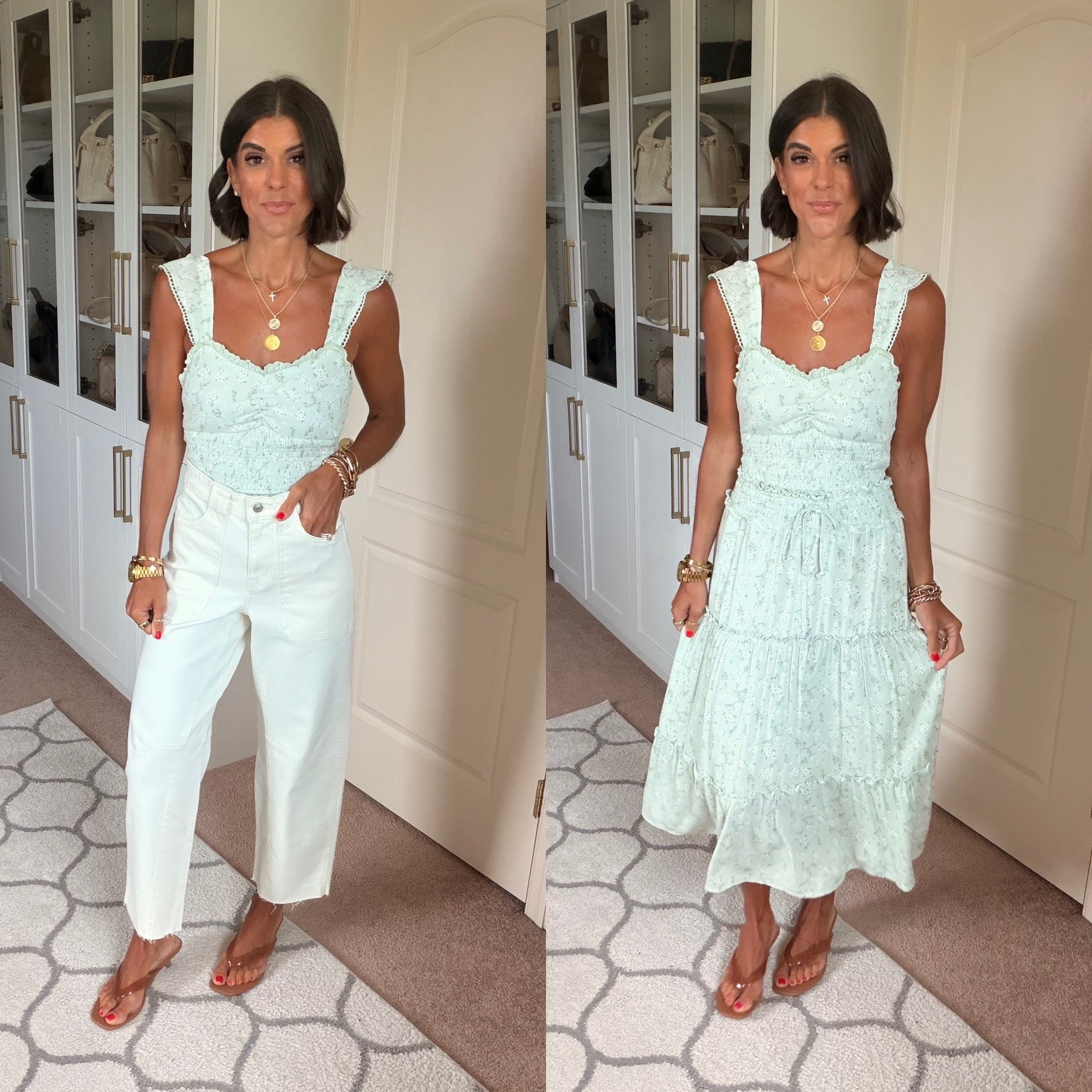 How adorable are these new pieces from Walmart?! Size xs in top and skirt, size 0 in jeans

#LTKSaleAlert #LTKootd #LTKmomlife