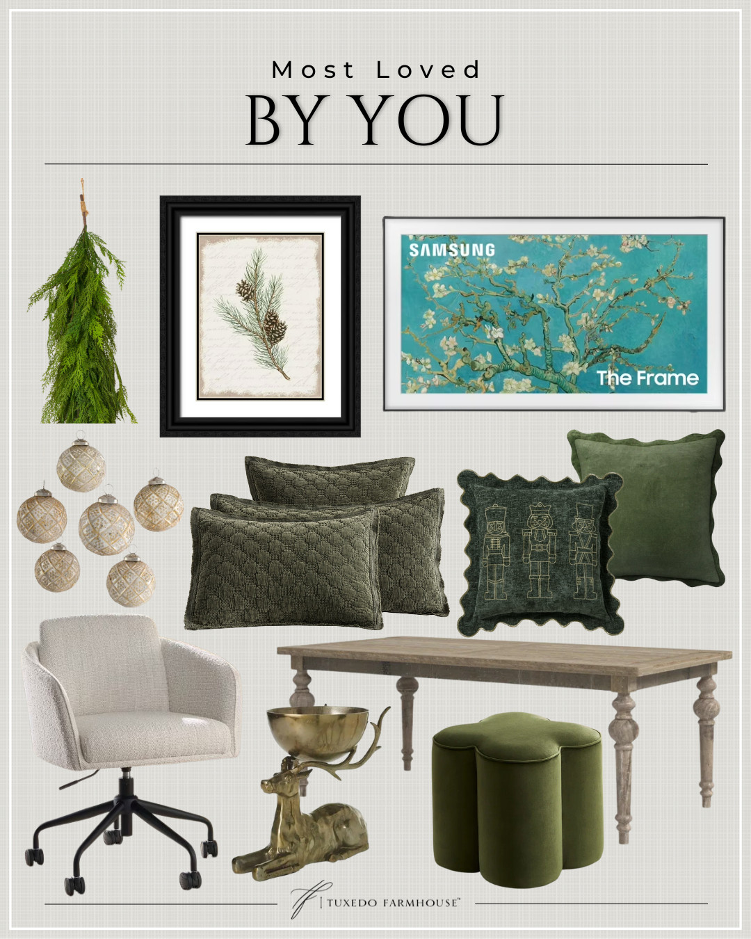 Most loved by you

Which one was your favorite this week?

Seasonal, home decor, accent chairs, rugs, wall art, frames, pillows, lamps, baskets, candles, books, coffee tables, ottomans, trays, bowls, consoles, accent tables, home decor, holiday, wreaths, candles, swags, trees, reindeer, Christmas, snowmen, trays, bells, pillows, ornaments
 

 #LTKHoliday #LTKSeasonal #LTKHome