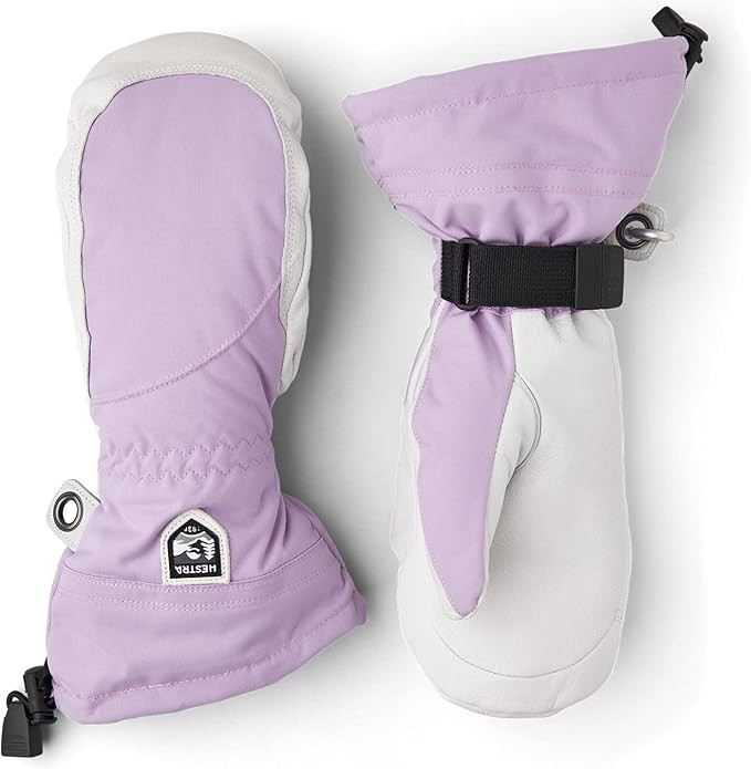 Hestra Heli Ski Womens Glove - Classic Leather Snow Mitten for Skiing, Snowboarding and Mountaine... | Amazon (US)