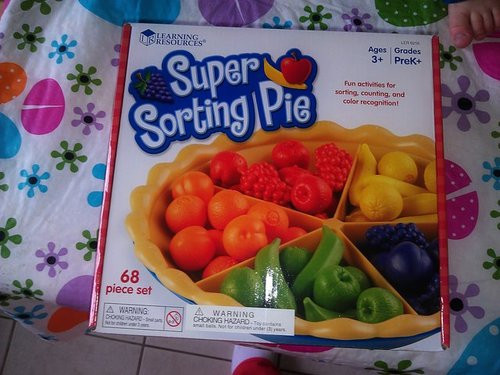 Learning Resources Super Sorting Pie - 68 Pieces, Ages 3+ Toddler Fine Motor Toy, Preschool Learn... | Amazon (US)