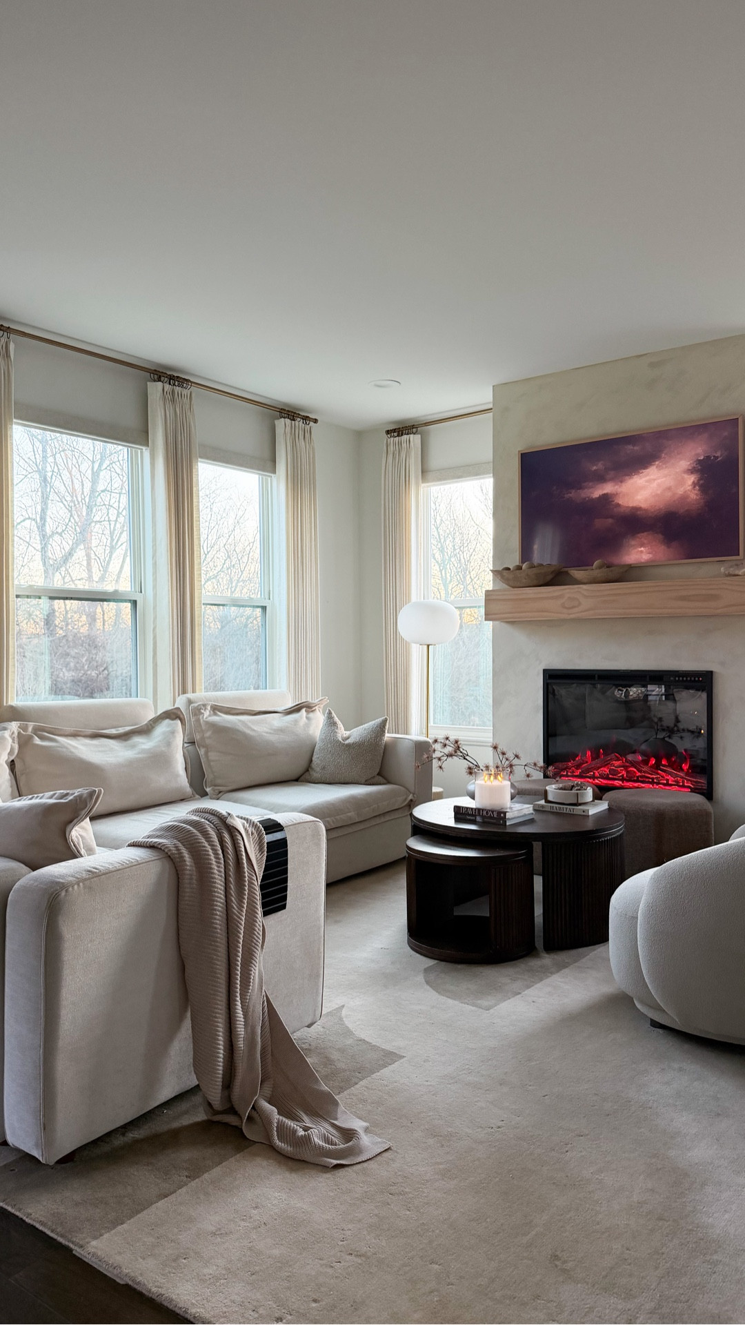 Eleavte your space with custom drapes. I wanted to refresh my space for Spring so I opted for a ivory white unlined drape. It feels to bright and airy. @Homerilla lets you customize your draped and their selection is amazing

use cod CINDY17


#homerilla
#homerillacurtains

#LTKHome