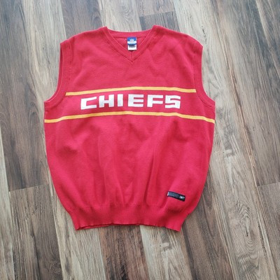 Vintage Reebok Kansas City Chiefs NFL Football Vest Pullover XL  | eBay | eBay US