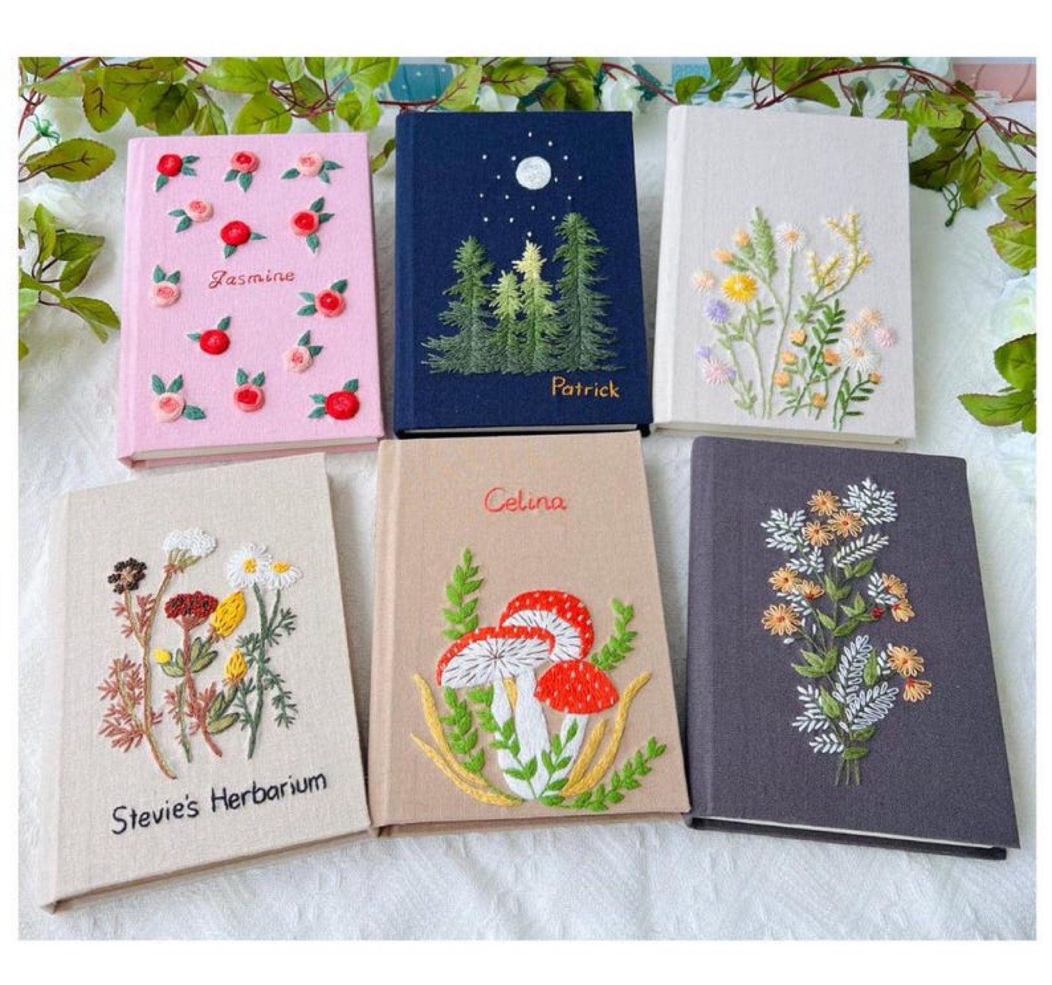 Custom Hand Embroidered Notebook, Handmade Fabric Notebook, Custom diary, Daisy Notebook, Fabric Hard Cover Journal, Personalized Notebook


#LTKsummer #LTKgiftguide #LTKtravel