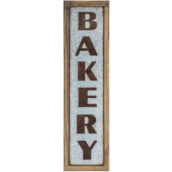 Wood and Metal Bakery Sign | Kirklands | Kirkland's Home
