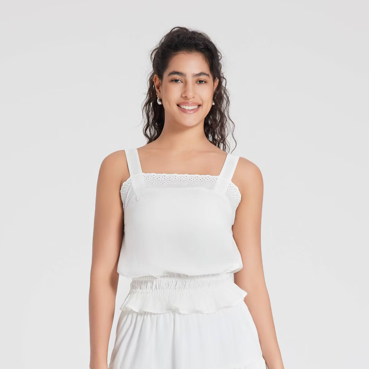 Women's Embroidered Cami - Universal Thread™ | Target
