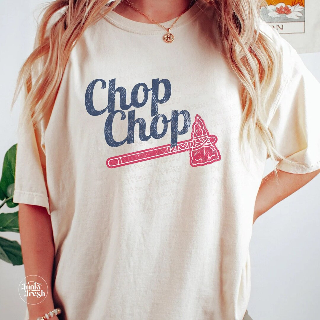Braves Inspired Shirt, Trendy Atlanta Gameday Shirt, Atlanta Baseball Shirt, ATL Shirt, Chop Chop... | Etsy (US)