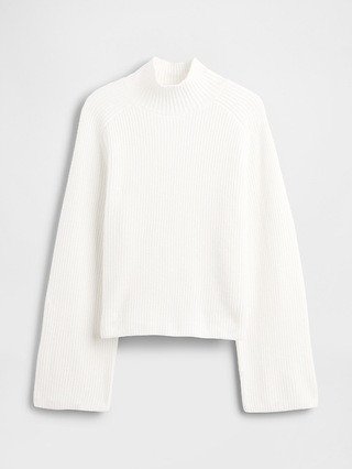 CashSoft Shaker-Stitch Turtleneck Sweater | Gap (US)